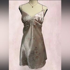 Apt. 9 Baby Pink Floral Lace Trim Slip